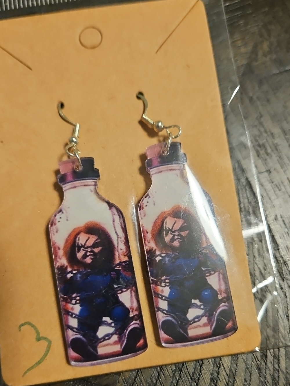 5FOR$30 Horror Doll Design Earrings